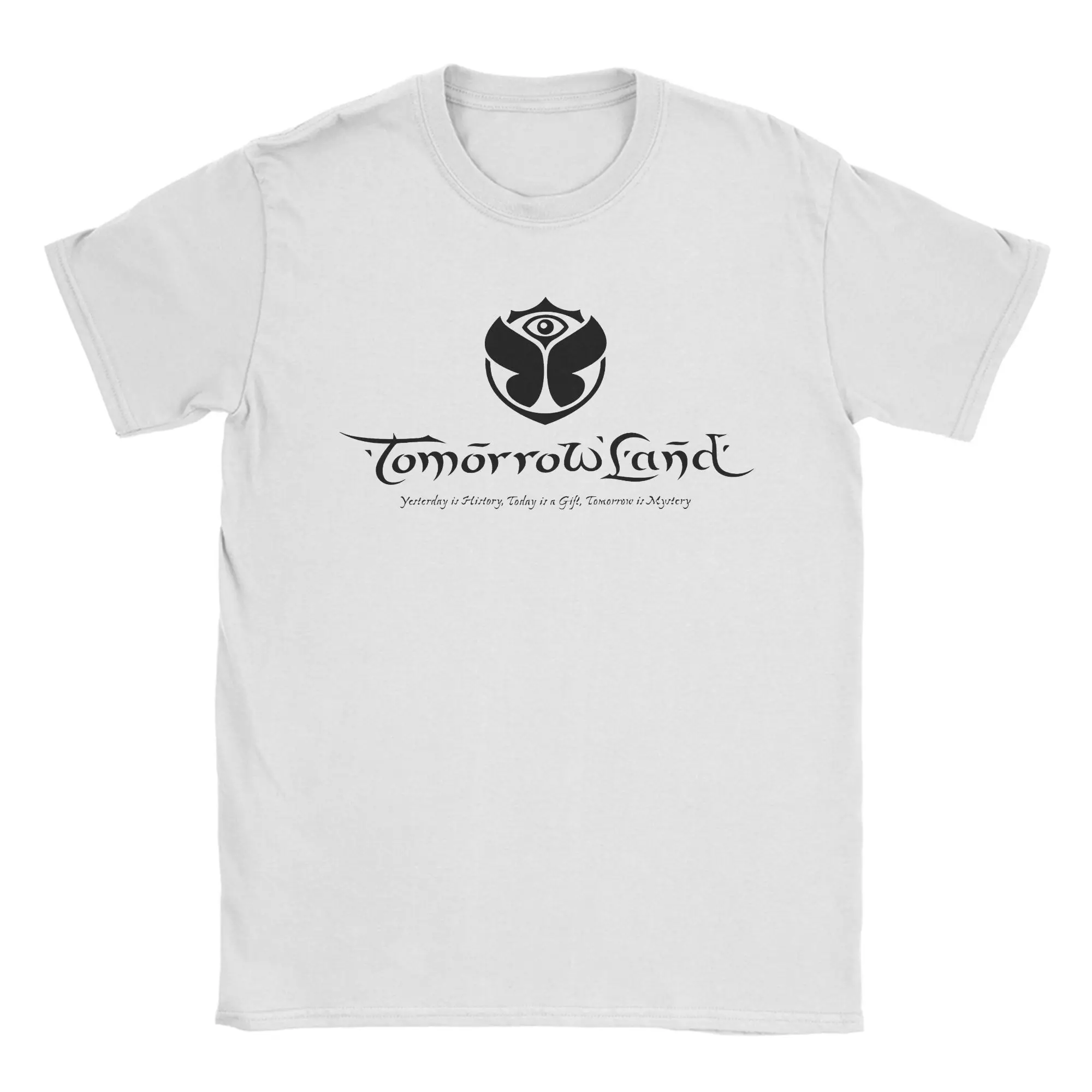 T-Shirt Sommer Tomorrowland Musik Festival Elektronische Tanz T-Shirts Baumwolle T-Shirt für Mann Y2K Casual Kurzarm Tops