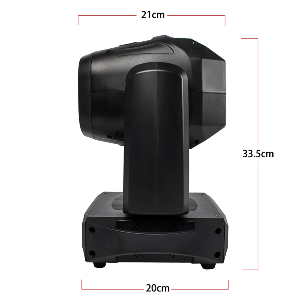 SHEHDS 100W LED Moving Head 6 Facet Prism Rocating Gobo DMX512 For Party DJ Disco Wedding Concert 2 Years Warranty Nightclub