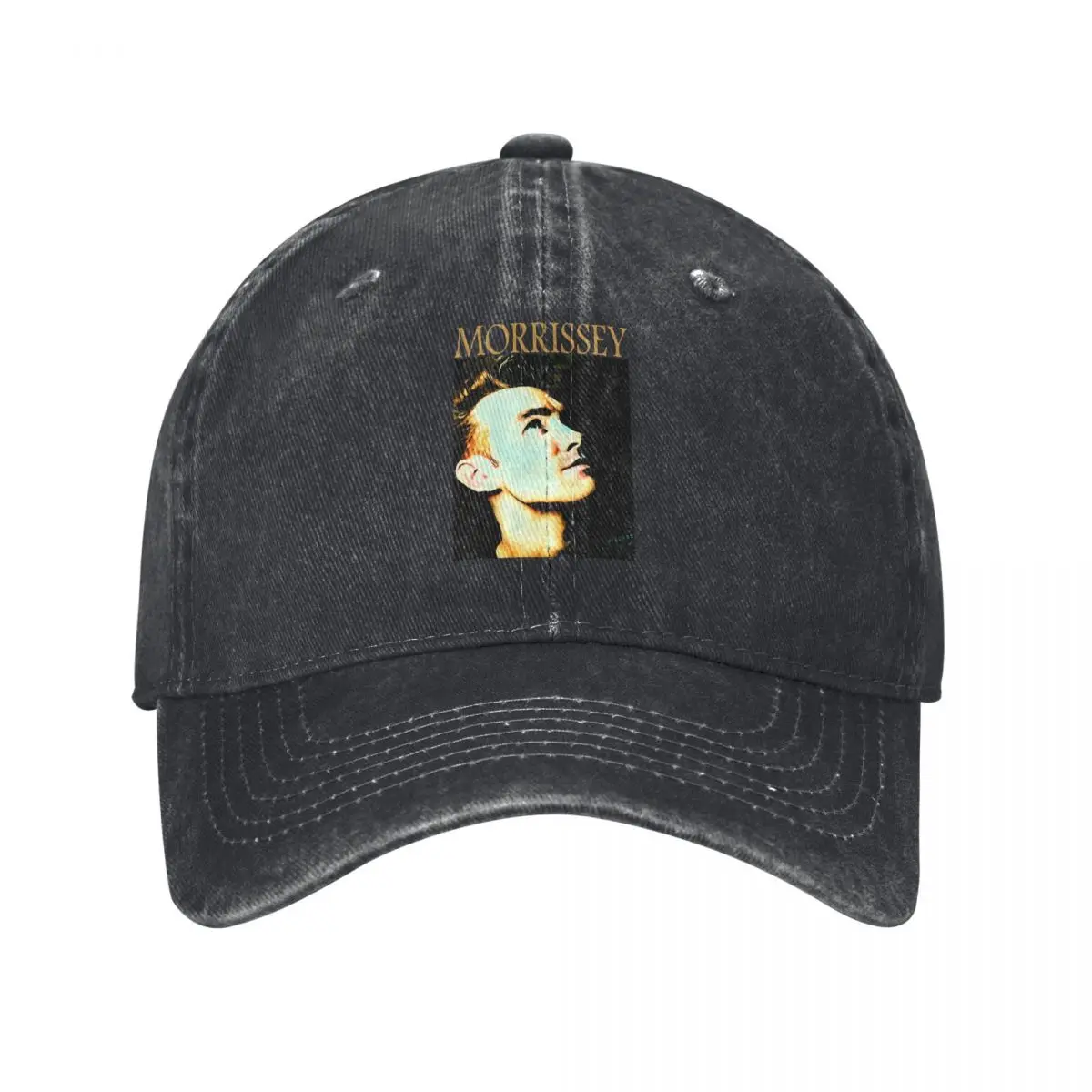 Morrissey Boné de beisebol feminino, Dad Hats, Viseira de sol, The Smiths Peaked Cap, Cor pura, Anos 80, Anos 90