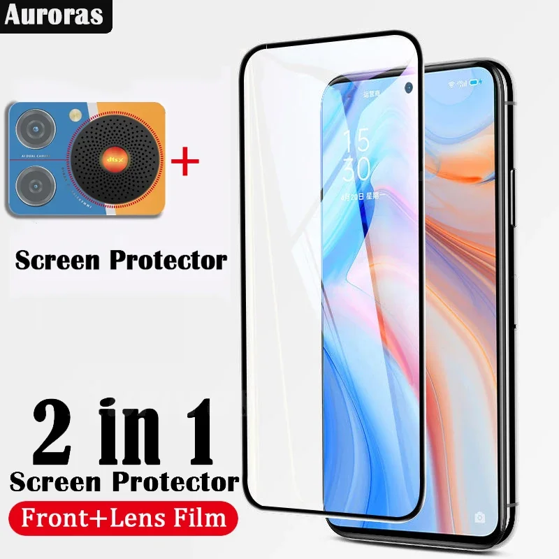 Auroras 2in1 Nubia Music Screen Protector Hydrogel Film Nubia Music Lens Protector