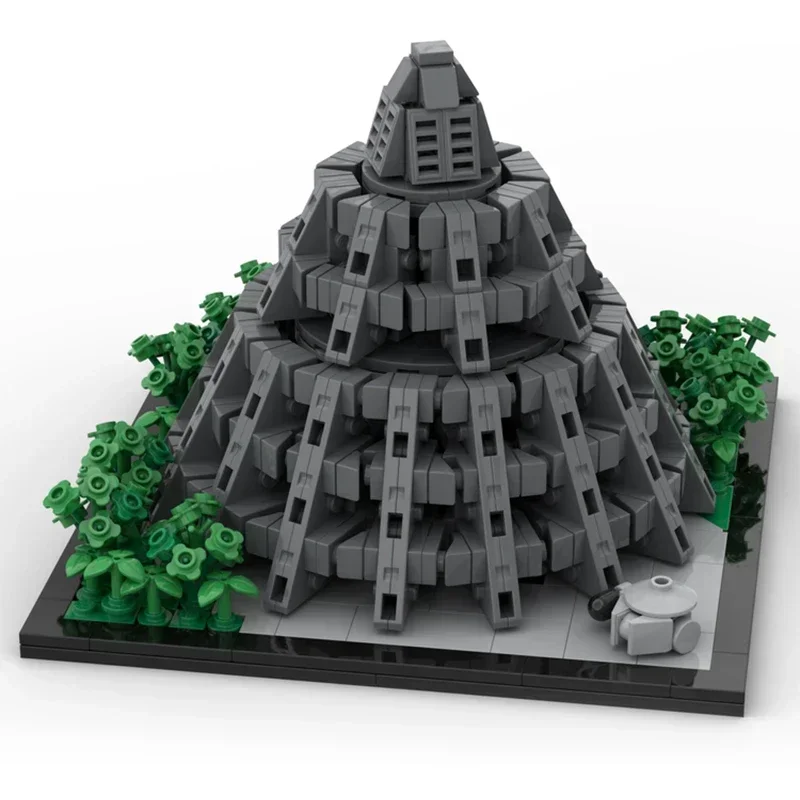 Popular estrela filme modelo moc tijolos de construção floresta rebelde tecnologia base blocos modulares presentes brinquedos natal diy conjuntos montagem