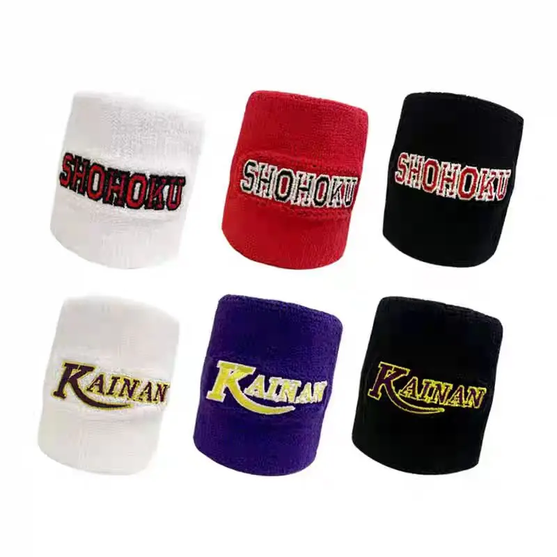 

Slam Dunk Wristband Sakuragi Anime Basketball Sweatband Unisex Sports Wrist Support for Fitness Gym Cosplay Gift