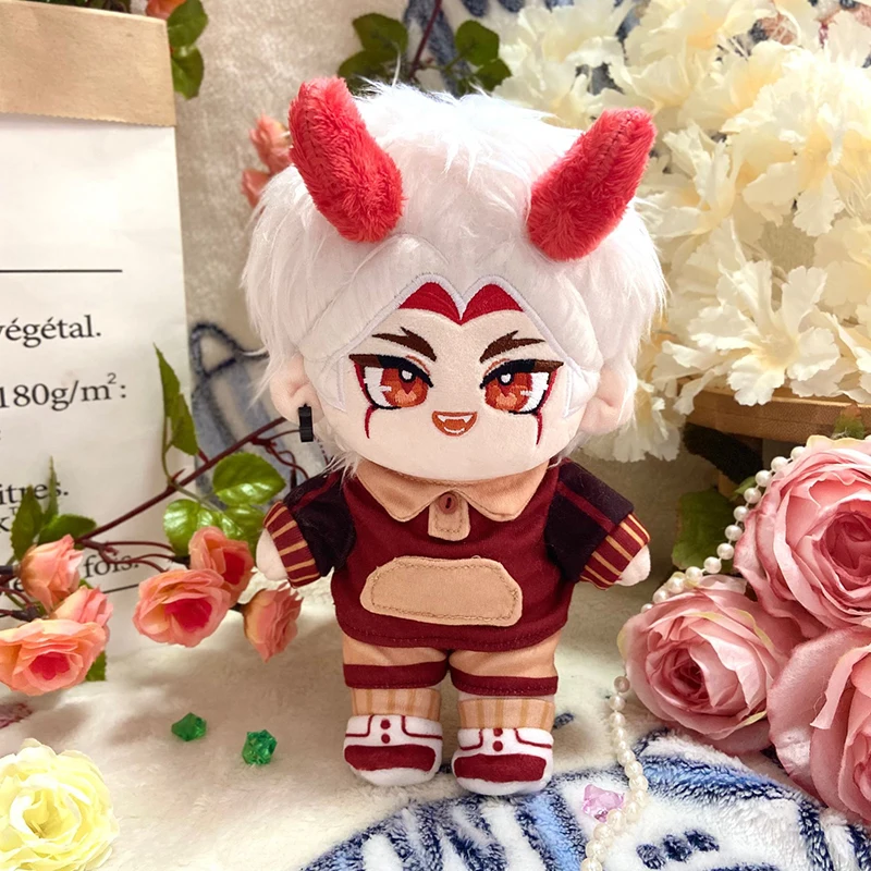 20cm Anime Game Genshin Impact Arataki Itto Kawaii Cosplay Cotton Doll Cartoon Animal Change Suit Soft Plushies Toy Fans Gift