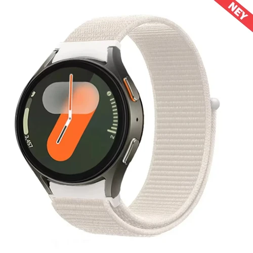 Imagen 2 del producto Correa de nailon para Samsung Galaxy Watch 7 6 5 4 44mm 40mm 5 pro 45mm pulsera deportiva de 20mm Galaxy Watch6 Classic 47mm 43mm