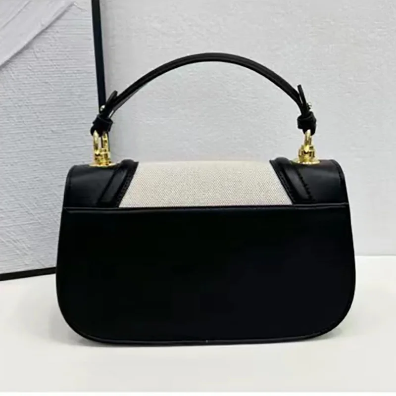 VM FASHION KISS 2024 New Women Saddle Bag Synthetic Cowhide Ladies Cover Handbags Versatile Single Shoulder Messenger Bag