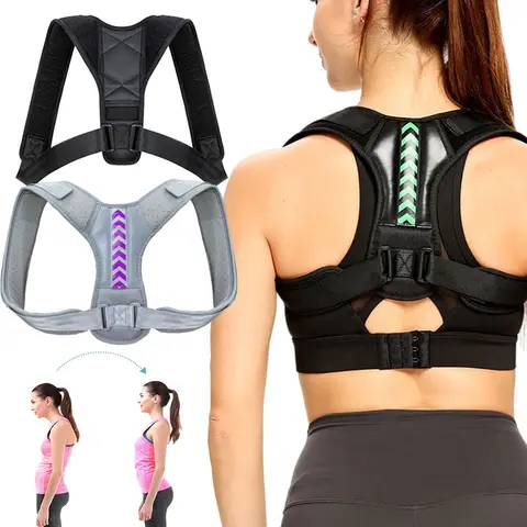등 자세 교정기 낙타 방지 교정 벨트 앉은 자세 교정 벨트 등 정형외과 조절식 교정 벨트 new