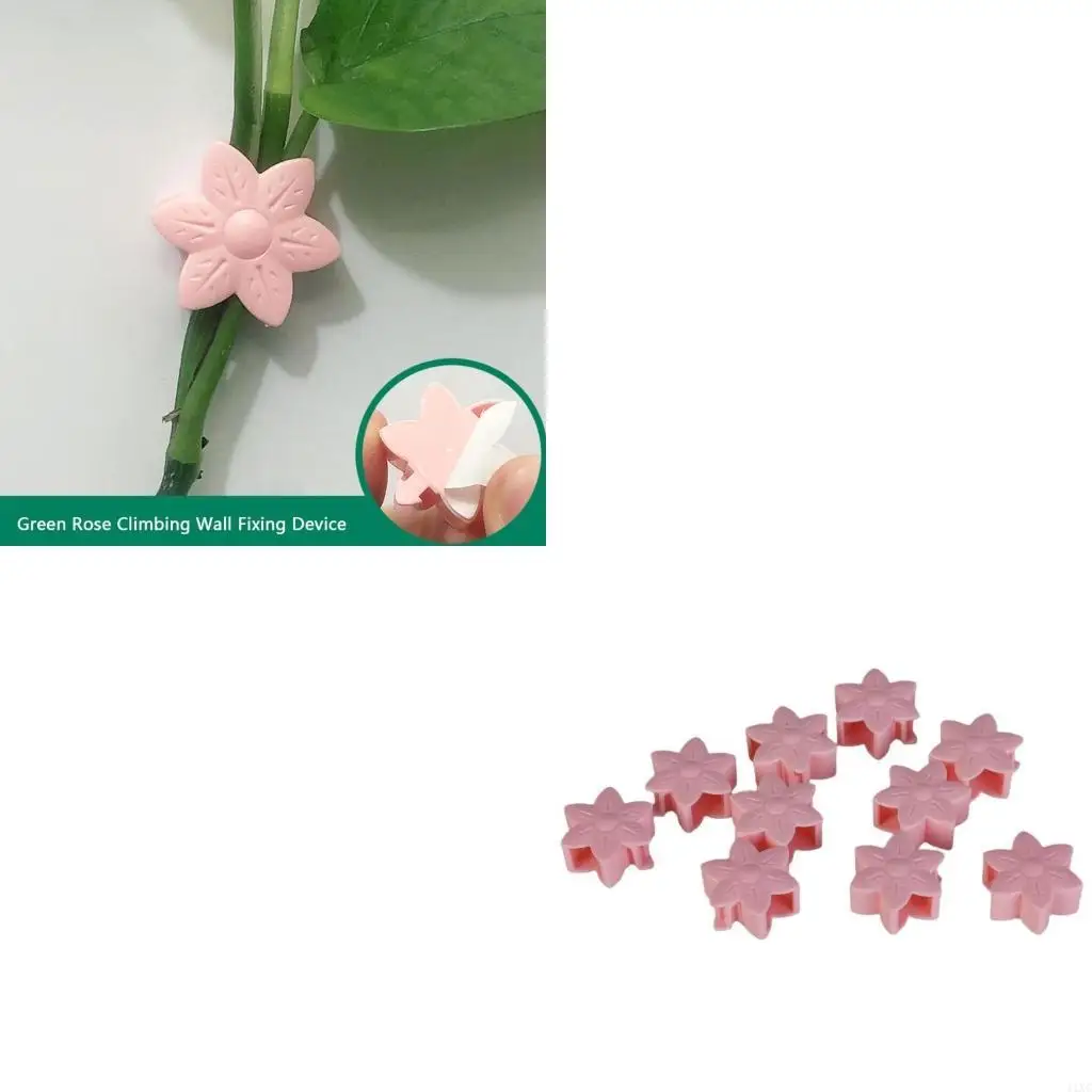 40Pcs Plant Wall Clips Plant Clips for Climbing Plant Climbing Wall Fixture Clips Plant Pine Wall Clips for Plant Vine 