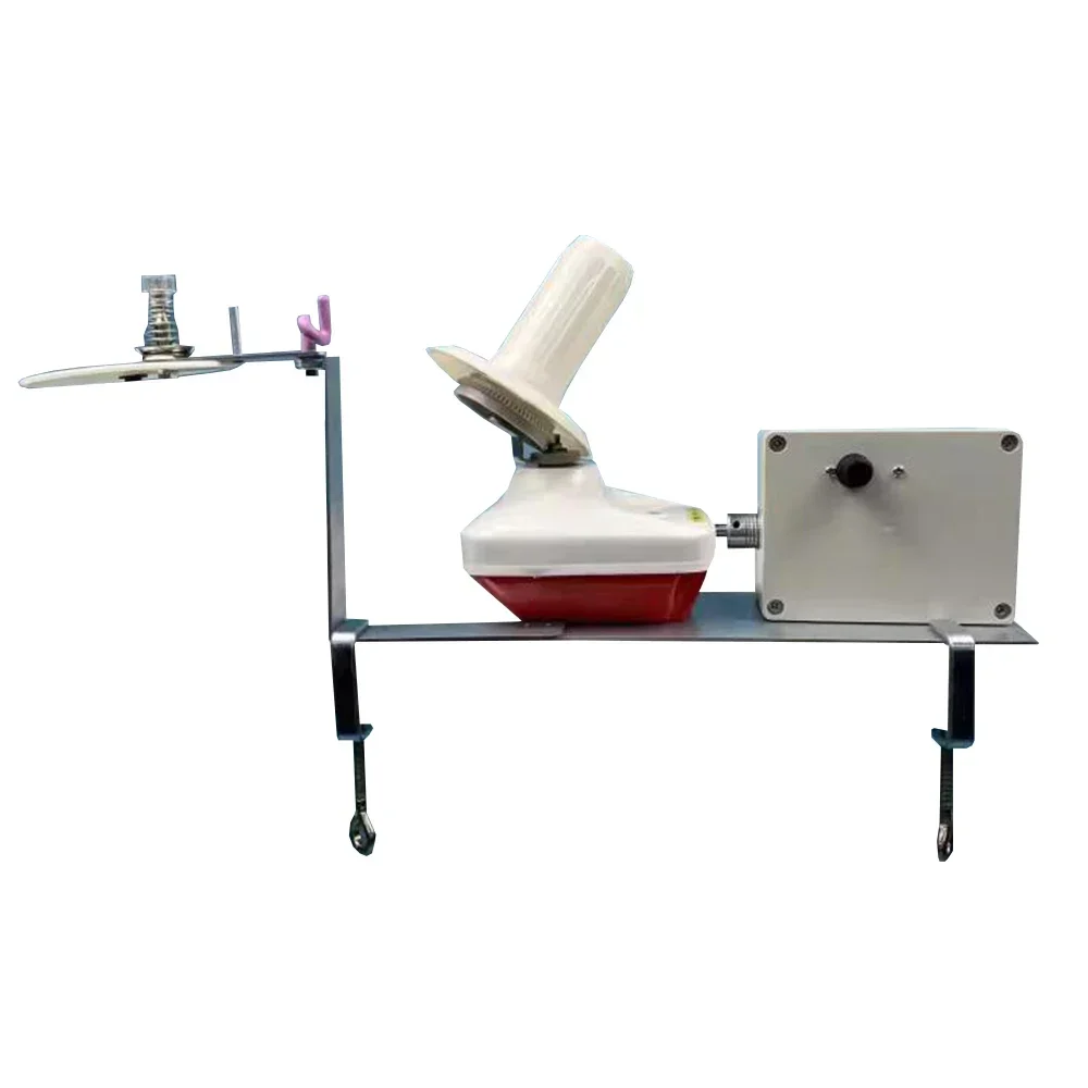 Adjustable Speed Mini Wool Slitting Machine Cashmere Yarn Combiner Electric Winding Machine for DC12V