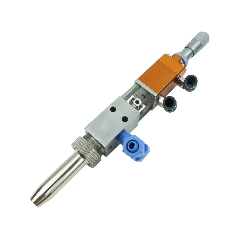 Semi-auto DJF-42 Single Liquid Stainless Steel Thimble Dispensing Valve Silicone Valve Uv Anaerobic Dispensing Spray Valve