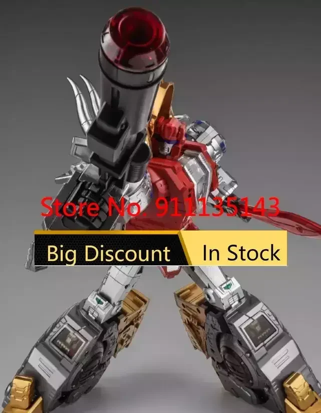 Gigapower GP HQ-02R Dinobots Slag Chrome Ver In Stock