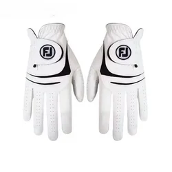 FootJoy RainGrip Golf Gloves Wholesale PU Leather Sheepskin Gloves Wear-resistant Breathable Soft Gloves