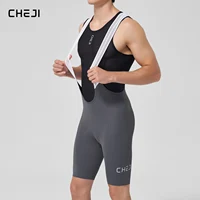 Cheji Men's Cycling Bib Shorts Seamless Construction, Comfortable, Quick-Drying and Breathable 8