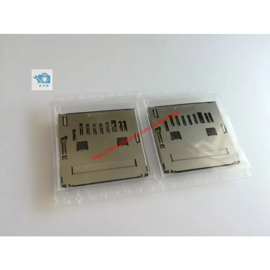 2 peças para sony DSC-HX60 hx100 hx200 hx300 w310 w550 w610 w630 w670 w690 NEX-F3 f3 suporte para cartão de memória sd peças de câmera novo