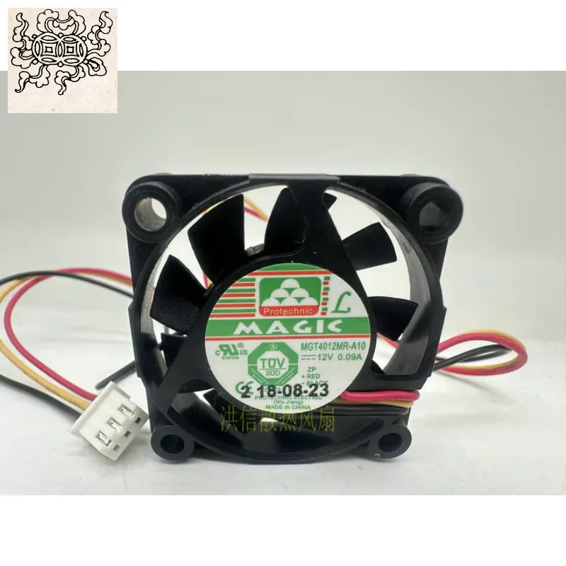 

Ltsf For MAGIC MGT4012MR-A10 DC 12V 0.09A 40x40x10mm 3-Wire Server Cooling Fan