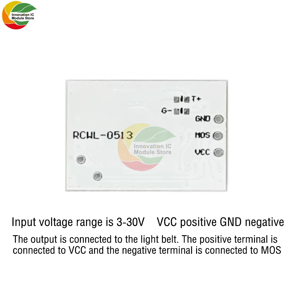 DC3-30V RCWL-0513 microwave radar human body induction switch module intelligent induction detector can be directly lit