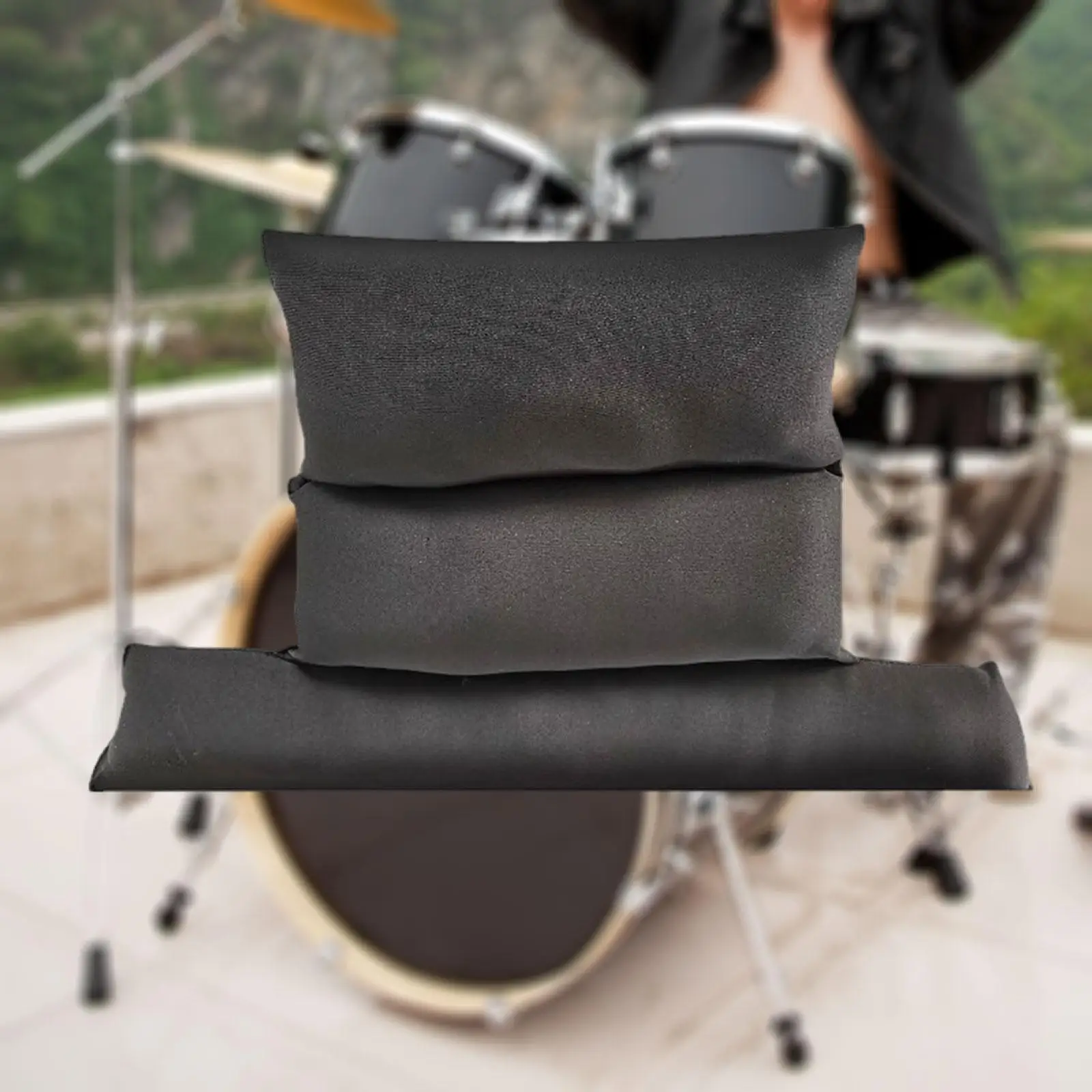 Sound Absorbing Drum Pillow Dampener Tone Control Multiuse Sturdy Noise Reducing Sound Mutes for Percussion Instrument Supplies