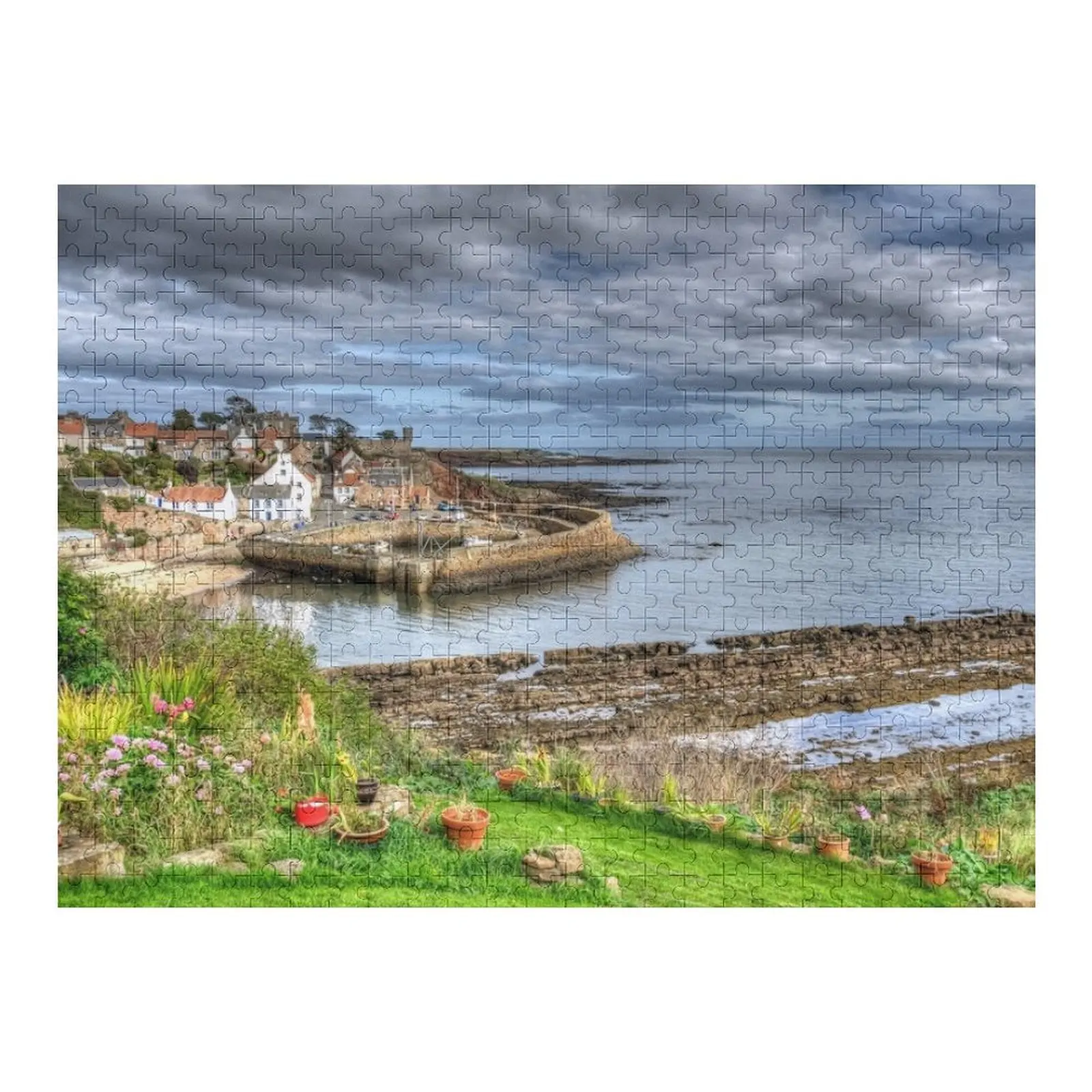 

Crail Harbour Landscape Fife Scotland Jigsaw Puzzle Novel Toys For Children 2022 Wood Animals Puzzle