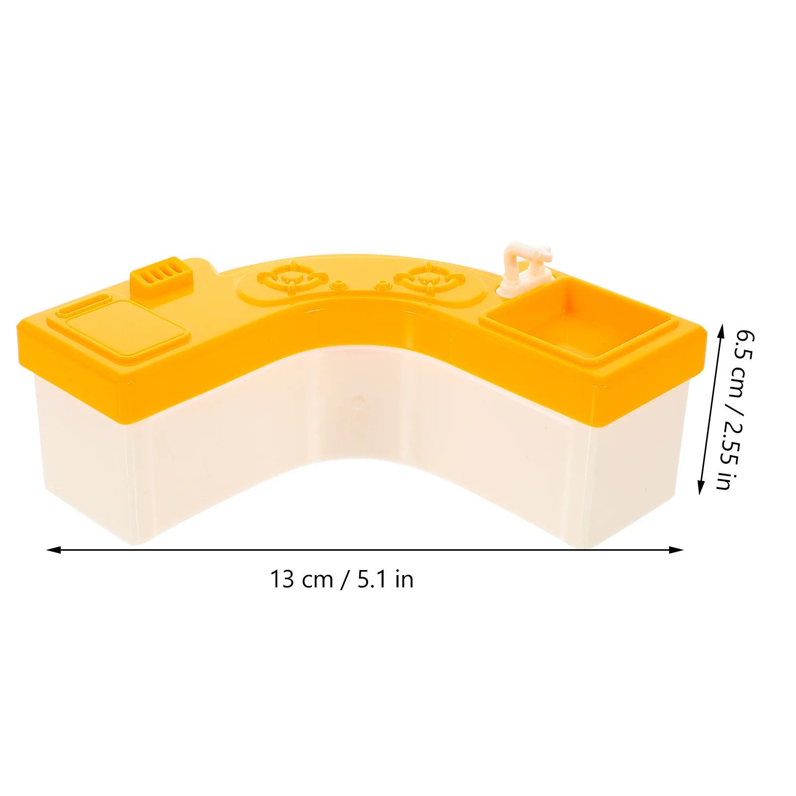 1세트 미니어처 주방 장면 미니 하우스 액세서리 고급 시뮬레이션 사실적인 색상 놀이용 미니 주방 세트