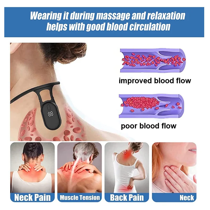 เครื่องนวดคอ BABZ-Portable Lymphatic Soothing Body Shaping ช่วยปรับรูปร่าง บรรเทาอาการปวดเมื่อย พร้อมฟังก์ชั่นปรับท่าทาง