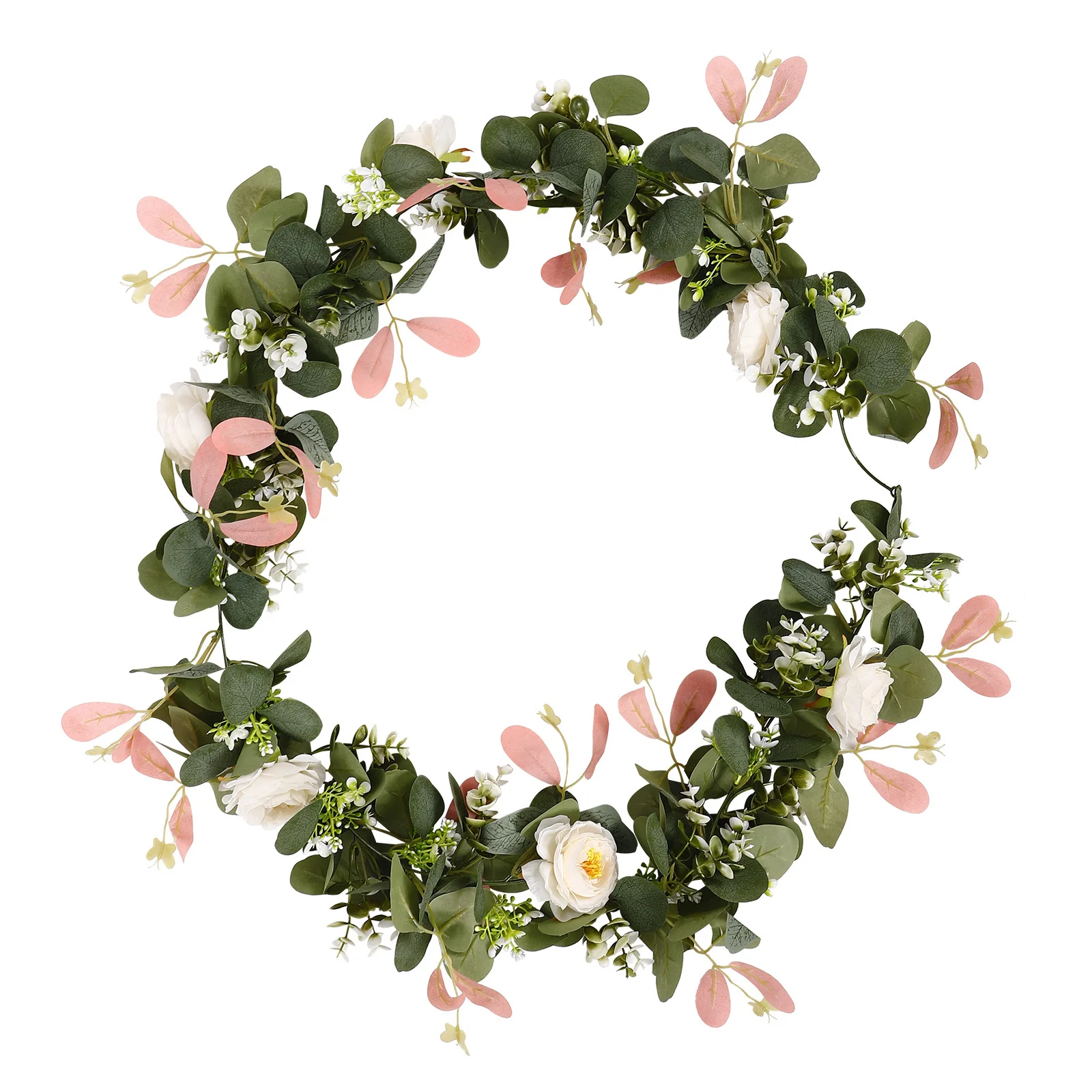 

1.5M Fake Rose Garland Artificial Flower Vine For Wedding Arch Table Wall Backdrop Decor Simulation Flower Garland Party