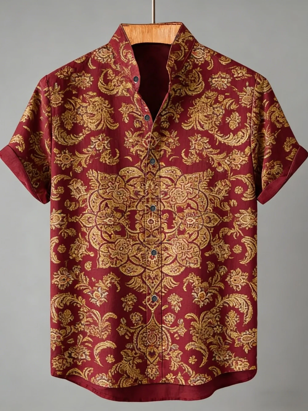 

Мужская летняя льняная рубашка с коротким рукавом, темно-синяя, с цветочным принтом, натуральная, с высококачественной 3D-печатью, для активного отдыха, повседневная мужская одежда