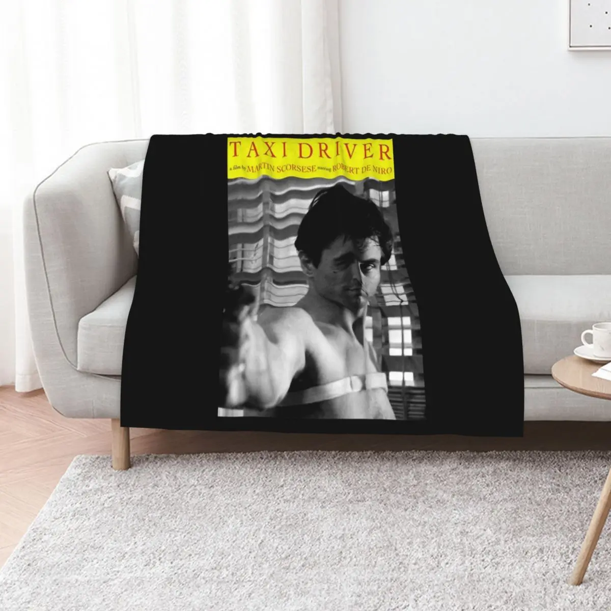 Creation Director Passionate About Movie Products Taxi Driver Retro Throw Blanket Fashion Sofas Giant Sofa Kid'S Blankets