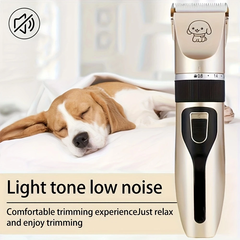 Professional Pet Hair trimmer Set - Silent electric clipper Efficient hair trimmer for dogs and cats