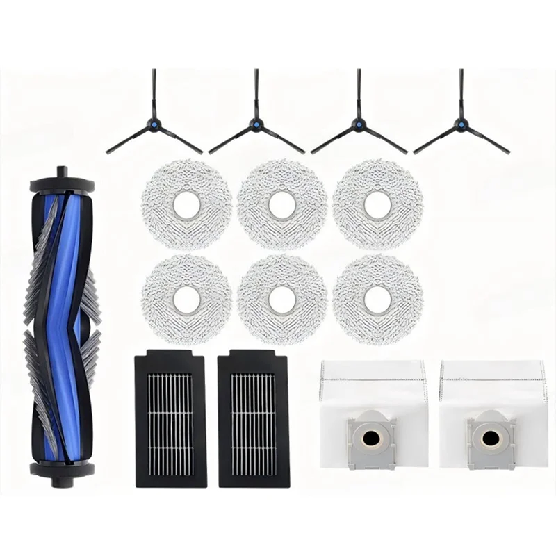 

For ECOVACS T50 PRO OMNI Robot Vacuum Main Side Brushes Robot Vacuum Spare Parts