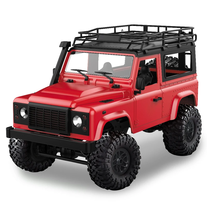 Mangniu Rc Model Mn90 Klassieke Verdediger 4wd Off-Road Voertuig 1:12 Simulatie Racing Klimmen Afstandsbediening Kinderspeelgoedauto