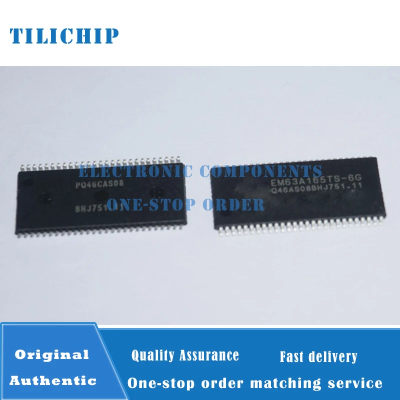 10pcs EM63A165 EM63A165TS-6G TSOP-54 Memory 32M memory chip