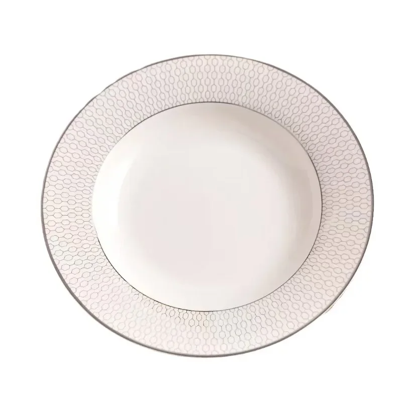 

Bone porcelain plate coffee cup set office afternoon camellia teacup teapot gift box