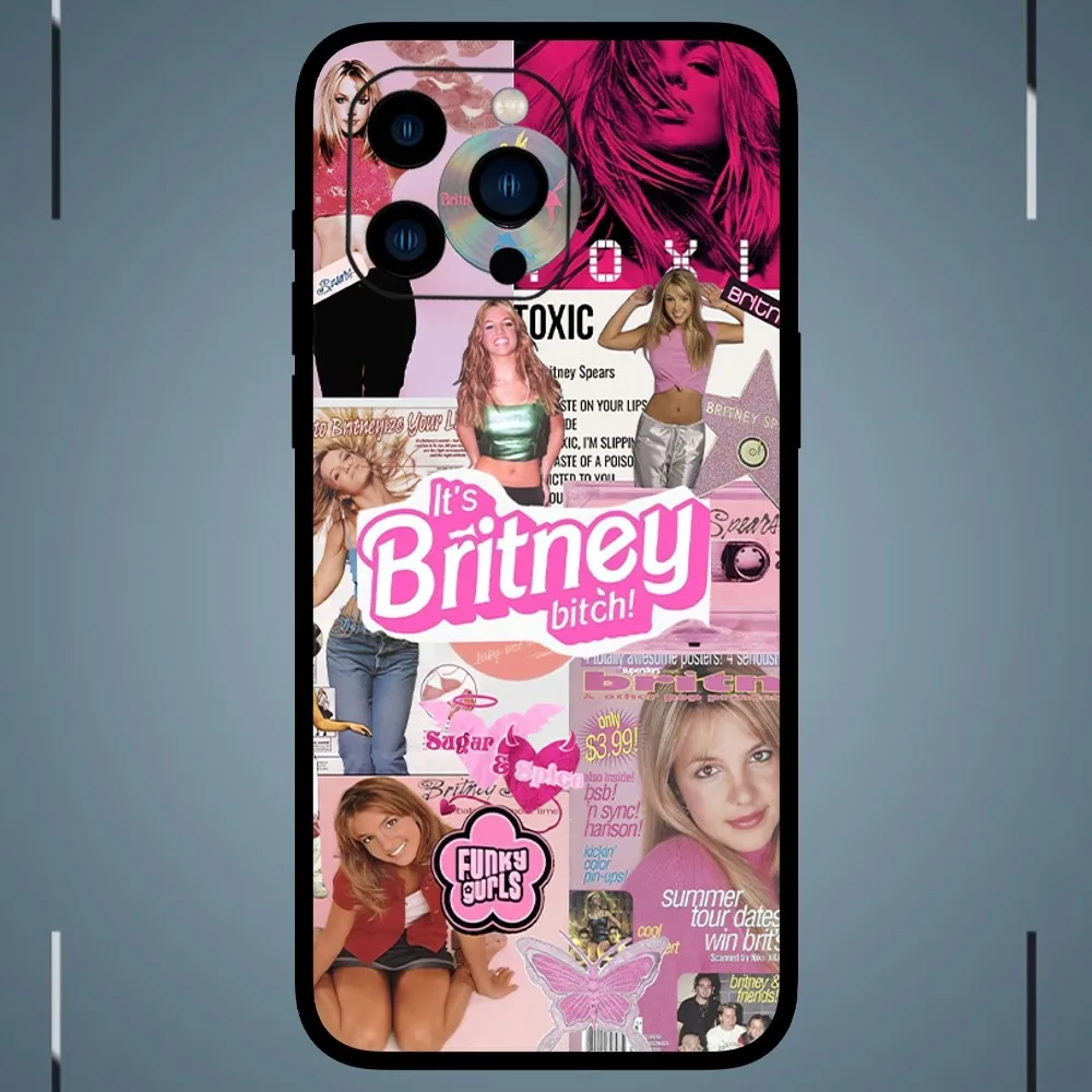 Singer Britney Spears Phone Case For iPhone 15 14 13 12 11 Pro Max mini XS XR X 8 Plus SE Cover