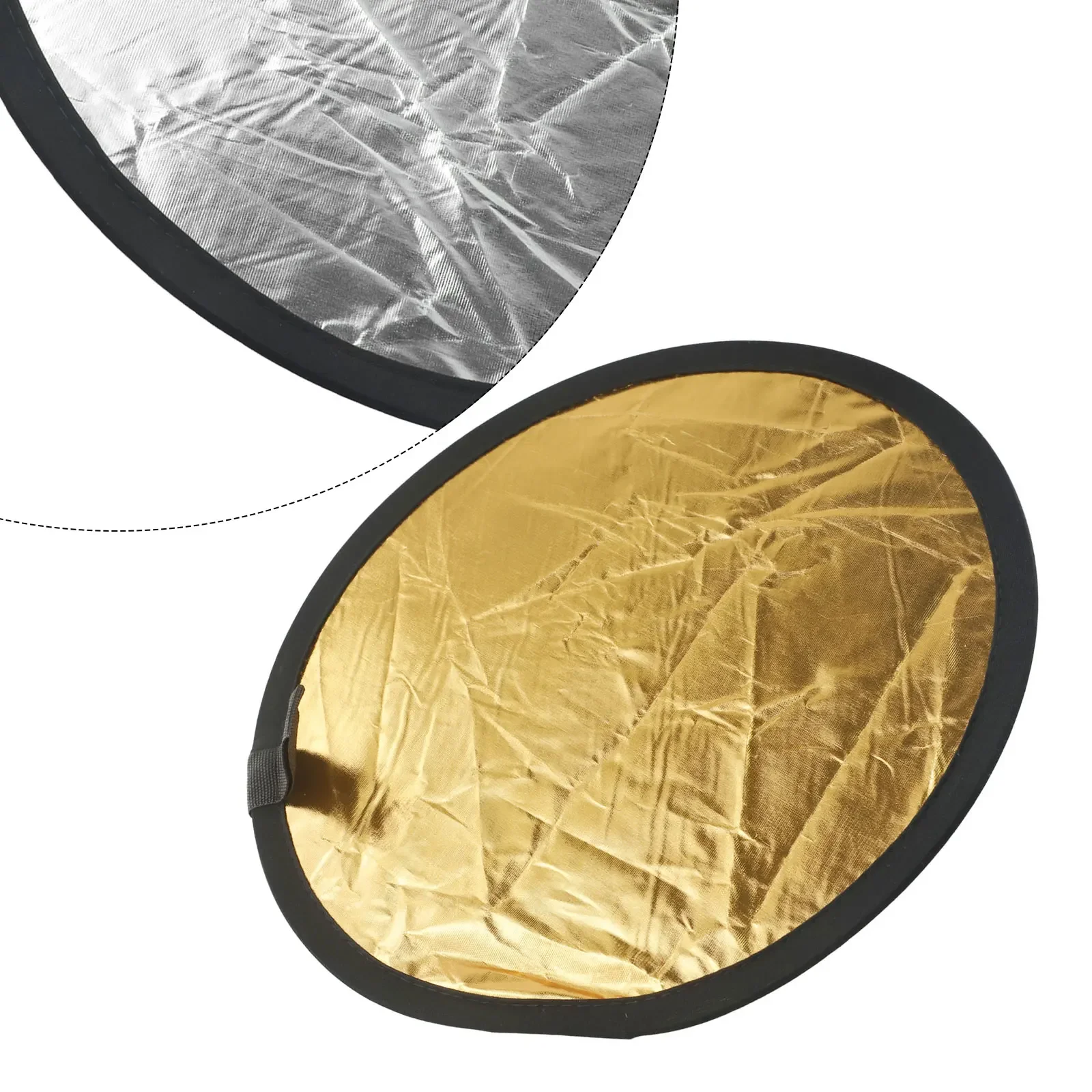 

Collapsible Circular Photography Reflector Handheld Multi-folding Portable Light Plate Soft Light Board Outdoor Light Diffuser