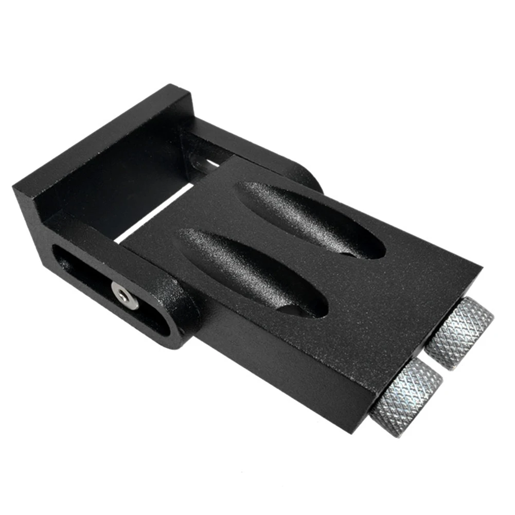 

Puncher Pocket Hole Jig Kit Drill Carpentry Tools 15 Degree Angle Hole Locator for Household Wooden Accessories