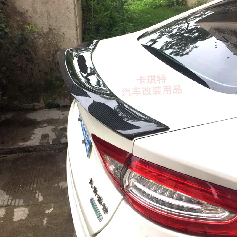 For Ford Fusion Auto Accessories New Model 2013 2014 2015 2016 2017 High Quality Carbon Fiber Rear Wing Spoiler