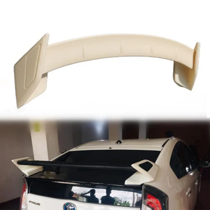 

03-12 Prius ZVW30 tail PRUIS three-stage car modified decorative fixed wind wing spoiler