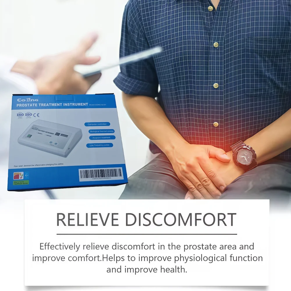 Hot Sale Male Prostate Massage Instrument for BPH Treatment  Anal Prostate Stimulator for Men