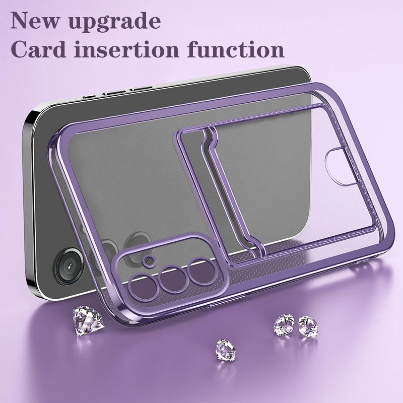 เคสฝาหลังแบบนิ่มสำหรับ Samsung Galaxy A25 5G กันกระแทกสำหรับ Samsung Sang A25 galaxya25 25A capas แบบใสเคสโทรศัพท์