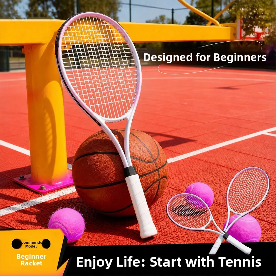 adult-tennis-racket-with-string-rebound-training-set-college-students-single-person-tennis-batting-aluminum-alloy-medium-hard