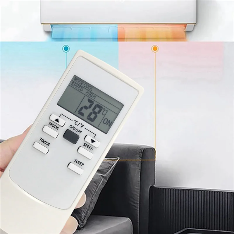 Remote Control Pengganti DIGIT-YK-H/522E untuk Remote Control AC Honeywell YK-H/522E