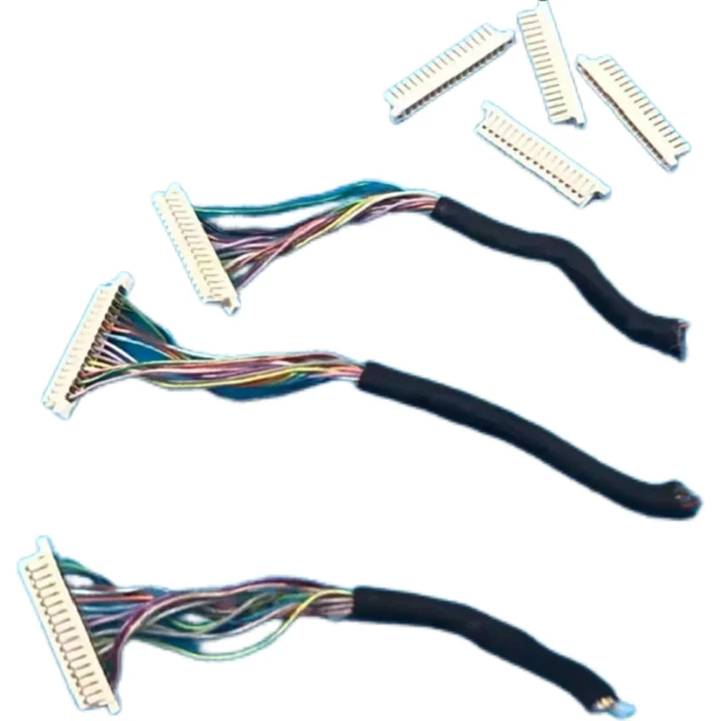 Zupełnie nowa część zamienna do słuchawek bezprzewodowych SONY WH-1000XM5 wymiana 16 pinów plastikowe złącze przewodu głównego interfejs wtyczki Jack — zdjęcie produktu 2