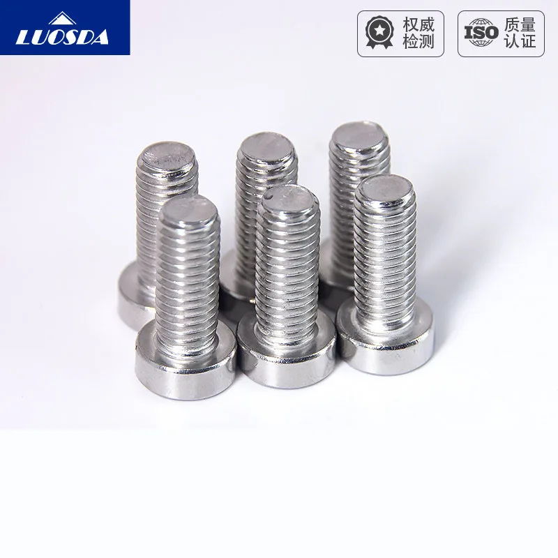 DIN7984 Low Profile Hex Socket Cap Screws 304 Stainless Steel Thin Cylinder Head Allen Bolts Hardware Accessories M3 M4 M5 M6