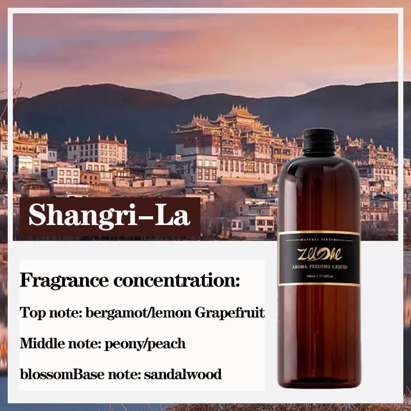 Flameless Aromatherapy Essential Oil Hilton Hotel/Shangri-La Aromatherapy Oil Supplement Liquid for Air humidifier Aroma Lasting