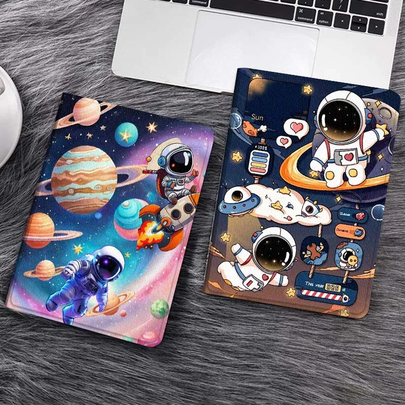 

Cartoon anime astronaut For iPad Pro Air 5th 6th 7th 13 M3 M4 M5 12.9 13.3 inch 2018 2022 2024 2025 Tablet Case