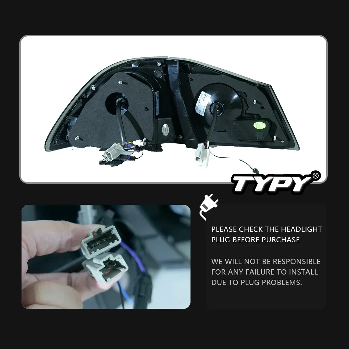 

TYPY Car For Honda Civic FD2 Taillight 2012-2015 Upgrade Modified to New DRL Dynamic Turn Signal LED Taillight Auto Accessories