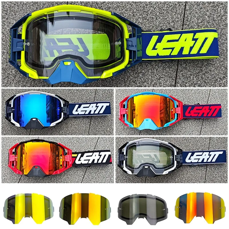 

LEATT 6.5 MX Goggles Dual Anti-Fog Windproof Anti-Scratch Impact Resistant Protective Glasses for Motorbike Trails