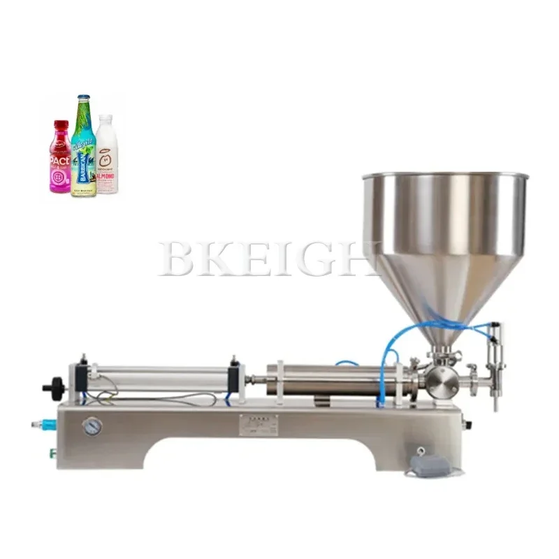Máquina llenadora de pasta de doble cabezal de acero inoxidable, máquina envasadora comercial de salsa de soja y miel con salsa de chile