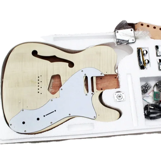 Tele Semi-finished Electric Guitar Kits DIY Guitar