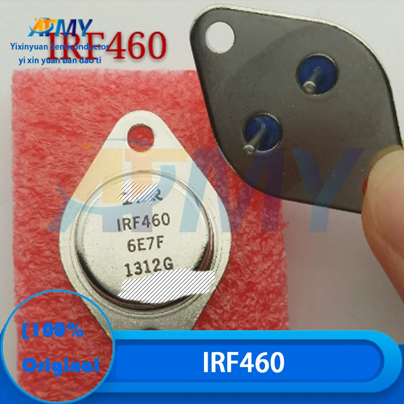 

1piece IRF460 imported components: iron cap, MOSFET, gold seal, high-power transistor, iron seed