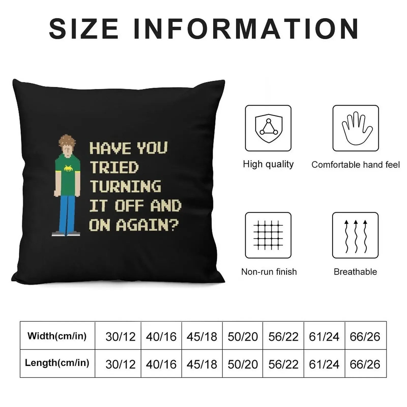 Have you tried turning it off and on again. Throw Pillow Throw Pillow Covers Pillow Cover